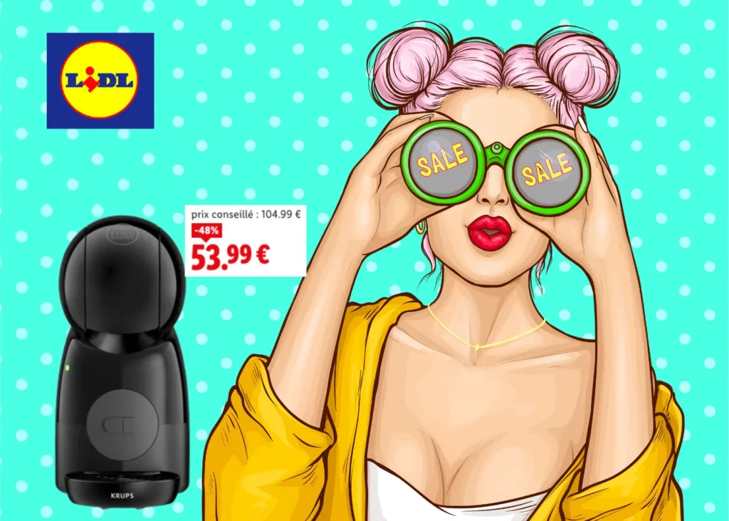 Réduction chox sur les machines à café de Lidl, jusqu'à 48% de réduction