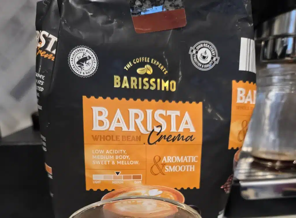 Un café barissimo de chez Aldi